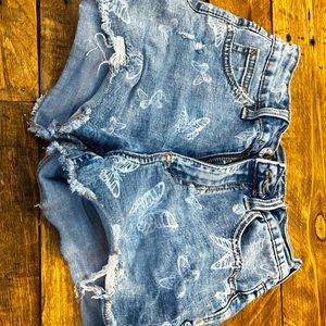 Justice jean shorts